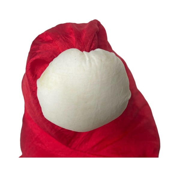 Vintage Four Star Santa Claus Plush Puffalump Style Nylon Stuffed Christmas 16" - Picture 6 of 8